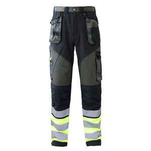 กางเกงทำงานแบนระบายอากาศได้ดีน้ำหนักเบาปานกลางเอว100% ผ้าฝ้ายวัสดุที่ดีที่สุดสำหรับฤดูร้อน - Product Image 2