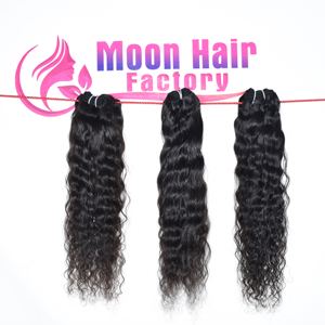 Produit de haute qualité, nouveau, naturel, doux, soyeux, mèches de cheveux humains indiens du temple, bouclés, pour femmes, salon, fête ou usage quotidien - Product Image 2