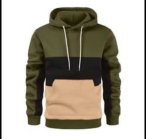 เสื้อฮู้ดดี้ผู้ชายคุณภาพสูงขายดี |   ผ้าฟลีซผสมโพลีเอสเตอร์และคอตตอน ปักโลโก้ตามสั่ง พร้อมส่ง ใส่สบายในฤดูหนาว รุ่นใหม่ - Product Image 3