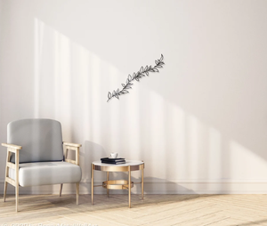 Meilleures ventes d'artisanat moderne en métal Accent décoratif Arts muraux faits à la main de haute qualité revêtement noir Options de gros disponibles - Product Image 4