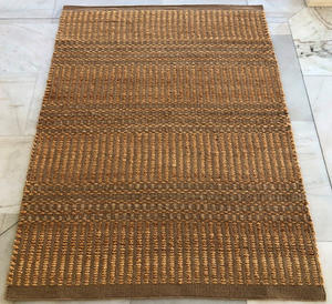 Tapis indien moderne 100% jute fait main motif tissé durable pour la maison salon hôtel utilisation intérieure prix d'usine tapis et ensembles - Product Image 1