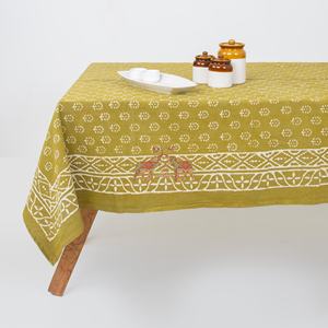 Nappe élégante en coton imprimé floral Dabu, lavable, pour la décoration de la maison, très vendue - Product Image 2