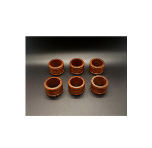 Napkin Rings Wood Napkin Ring Eco-Friendly Dinner <b>Table</b> Decorative Handmade Wooden Round Napkin Ring Gifting Design Piece - Product Image 5