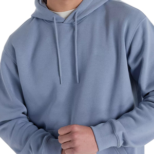 Latest Design High Quality Men 100% Cotton Hoodies Custom Logo Plain <b>Blank</b> Fleece Cotton Oversized Hoodies For Men - Product Image 2