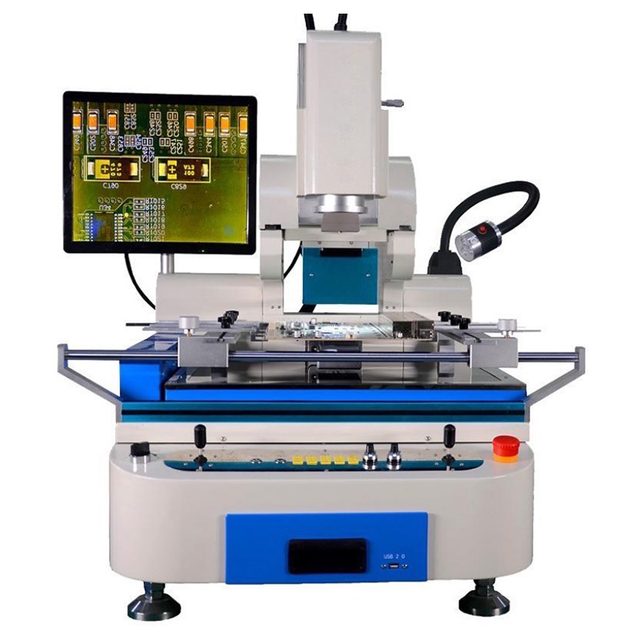 TYtech TY-800A BGA Rework Station with Automatic Placement, Automatic Welding and Automatic Disassembly Functions.
