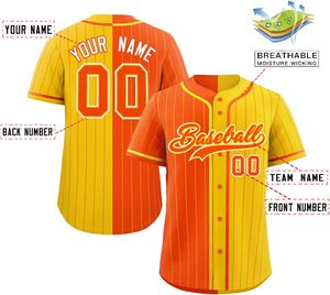 Tissu respirant maillot de baseball boutonné chemise de softball pour jeunes maille à séchage rapide conception personnalisée matériel brodé sergé USA - Product Image 6