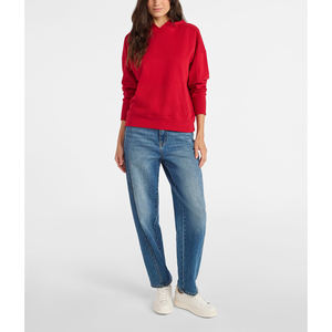 Sweat-shirt en molleton doux au toucher, pull décontracté chaud pour femmes, sweat-shirts pour femmes, logo personnalisé, vente en gros d'usine - Product Image 5