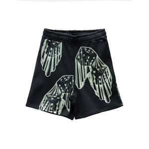 Pantalones Cortos Deportivos Casuales para Hombre, 100% Algodón, Cómodos, de Alta Calidad, Transpirables, de Secado Rápido, Cintura Media, Cierre con Cordón, Color Sólido - Product Image 2