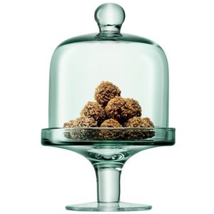 Support à gâteau en verre de qualité restaurant avec dôme, idéal pour les présentoirs de desserts au comptoir et les vitrines de boulangerie - Product Image 2