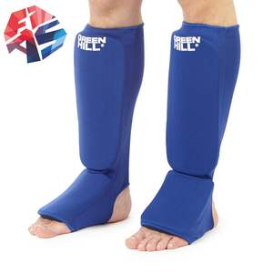 Protector de empeine SHIN de cuero y esponja de alta calidad para entrenamiento de Taekwondo/Karate, aprobado por la FIAS - Product Image 5