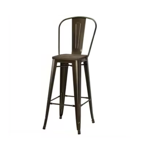 Direct du centre de Java Indonésie Chaises de salle à manger en métal modernes pour la maison Bar Meubles artisanaux en bois convertibles - Product Image 1