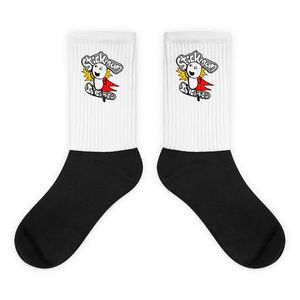 Calcetines IW Comics Super Stickman, Transpirables, Cálidos, Talla Única, Desechables, con Estampado Floral, Animal, Vintage, para Niñas, Uso Diario - Product Image 2
