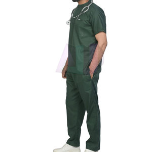 Ensemble de blouses médicales en coton de qualité supérieure, léger, écologique, au toucher doux et à la matière extensible, pour un usage quotidien et hospitalier - Product Image 2