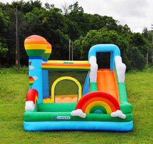 ประเภทคอมโบพาร์ค วัสดุ PVC สำหรับใช้งานกลางแจ้ง, เชิงพาณิชย์, สวนสาธารณะในเมือง, ร้านกาแฟสำหรับเด็ก, สวนสาธารณะในเมือง, สวนสาธารณะกีฬา, สวนแทรมโพลีน, สนามเด็กเล่น - Product Image 4