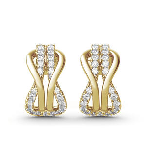 Jeulia <b>Infinity</b> Love Sterling Silver Jewelry Set with Diamond Zircon Pearl for Wedding Engagement Gift - Product Image 4
