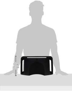 Plateau à lettres de régénération Plastique moulé par injection à six niveaux Noir - Product Image 4