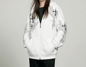 Sudadera con Capucha y Cremallera para Hombre, Logotipo Personalizado de Alta Calidad, 100% Algodón, Corte Regular, para Gimnasio, Ejercicio, Ropa Urbana, Tendencia Principal - Product Image 5