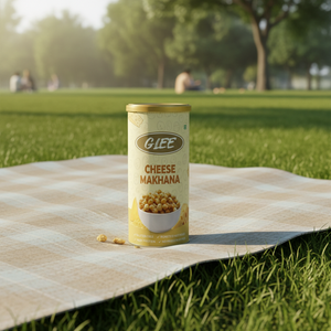 Makhana Horneada con Sabor a Queso, Salada, Baja en Grasa, 80g, Caja Pringle |   Snack Saludable de Nueces Fox |   Listo para Comer - Product Image 2