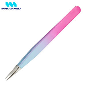 สร้างสรรค์ชุดแหนบต่อขนตาทรงตรง4ชิ้นพร้อมปลายแหลมอุปกรณ์เสริมความงามทำจากสเตนเลสสตีล - Product Image 3