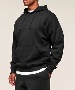 Sudadera Urbana de Algodón y Felpa, Unisex, Corte Holgado, Ropa Urbana con Impresión de Logotipo Personalizado y Bordado - Product Image 3