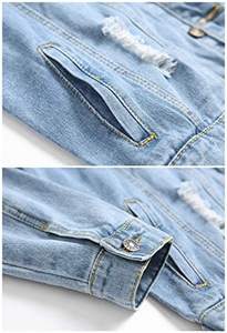 Chaqueta Vaquera Moderna para Hombre, Ligera, para Uso Diario Informal - Product Image 5