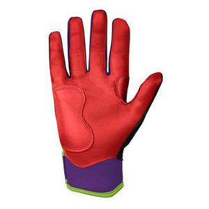 Guantes de Bateo de Béisbol de Alta Calidad con Diseño Personalizado, para Diestros, Puño Corto, Cuero Cabretta, Ligeros, Transpirables, Completos - Product Image 2
