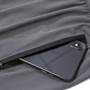Pantalones Cortos Deportivos Crossfit para Hombre, Finos, de Verano, para Correr, Trotar, Hacer Ejercicio, Cómodos, con Cintura Elástica, Casuales, para Entrenamiento, Playa, Pantalones Deportivos - Product Image 2