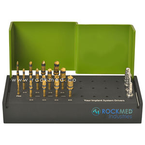 Offre Spéciale 17 pièces Kit universel de fraises d'osséodensification dentaire Kit de préparation d'ostéotomie d'implant qualité allemande - Product Image 5