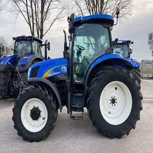 Tracteur à roues Holland 80HP Compact TM150 4WD avec moteur Yunnei Offre Spéciale d'occasion Garantie de 6 mois pour le rapport et l'inspection vidéo - Product Image 2