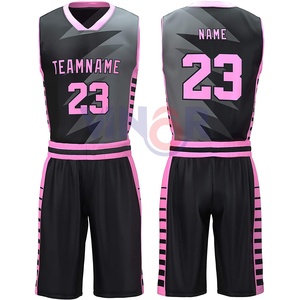 Dernière conception confortable couleur unie légère équipe porter uniforme de basket-ball Logo personnalisé et taille uniforme de basket-ball 2025 - Product Image 1