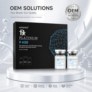 Suero Rejuvenecedor de Piel con Ácido Hialurónico Platinum P-HSR, Ampolla de 5 ml, Hidratante Profundo para el Rostro, Marca Privada OEM - Product Image 3