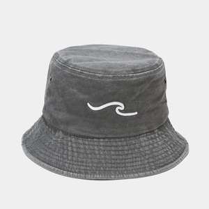 High Quality Custom Embroidered Bucket <b>Hat</b> for Men <b>Women</b> 100% Cotton Streetwear Sun Cap <b>Summer</b> <b>Hat</b> - Product Image 4