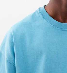 เสื้อยืดฮิปฮอปโอเวอร์ไซส์แบบพรีเมี่ยม100% ผ้าฝ้ายเฮฟวี่เวทดีไซน์ว่างเปล่าคุณภาพสูงพร้อมตัวเลือกโลโก้ที่กำหนดเอง - Product Image 3