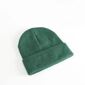 หมวกไหมพรมถักแบบไม่มีปีก สไตล์ฮิปฮอป สตรีทแวร์ สำหรับฤดูหนาว  แบบยูนิเซ็กซ์  รับผลิตตามสั่ง  ลายตัวอักษร  แบบสกัลแคป  แบบบีนนี่ - Product Image 5