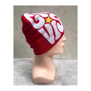 Bonnet en laine mélangée avec lettres personnalisées, bonnet tricoté, bonnet d'hiver chaud, élégant, doux, extensible, confortable, couvre-chef pour le froid, pour femmes - Product Image 3