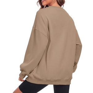 Sudaderas con Capucha para Mujer al por Mayor de Otoño, Sudaderas con Capucha 100% Algodón, Logotipo Personalizado, Sudaderas Cortas para Mujer - Product Image 2