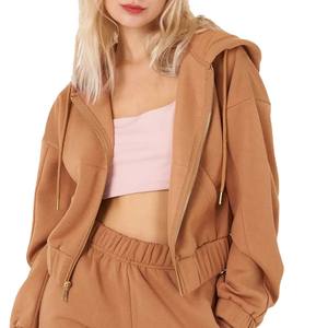 Sudadera con Capucha para Mujer, Invierno, Estampada, de Poliéster/Algodón, con Forro Polar - Product Image 1