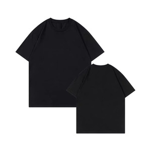 Logo personnalisé sérigraphié de haute qualité recadrée longueur de boîte pour hommes surdimensionné 100% coton 260GSM épaule basse formelle tricoté - Product Image 3