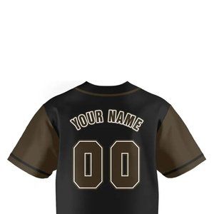 Último Diseño de Camiseta de Béisbol para Hombre a Precio Económico, Color Sólido, Talla Personalizada, Sublimación, Camiseta de Béisbol 2026 con OEM - Product Image 5
