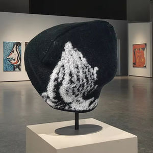 OEM Wholesale 100% Pure <b>Wool</b> Knit <b>Hats</b> Custom Double Layer Unisex Skully Blank <b>Merino</b> <b>Wool</b> Beanie Unisex Business Process Impex - Product Image 6