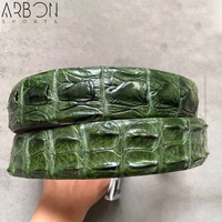 Ceintures en cuir tendance neuves de 1,5 pouce de couleur verte, fournisseur de qualité fabriqué au Pakistan, meilleur fournisseur, service OEM ODM, facile à utiliser