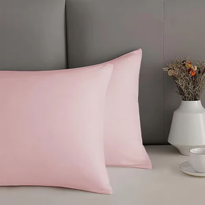 Taies d'oreiller personnalisées en coton et polyester, teintes et imprimées en blanc, style ex-factory, pour hôtels et hôpitaux - Product Image 5