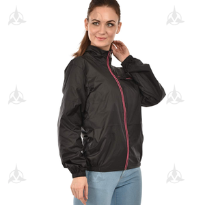 Chaqueta Cortavientos con Capucha para Mujer, Talla Grande, Invierno 2025, Último Modelo en Venta, Manga Larga, Transpirable, de Nailon, con Bolsillo Interior con Cremallera - Product Image 4