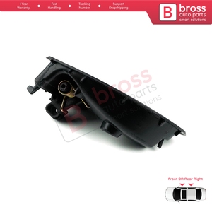 Manija interior derecha de la puerta BDP91 color negro para Kangoo MK1 KC FC Twingo MK1 C06 S06 Kubistar X76 8200259376 - Product Image 4