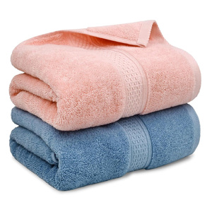Serviette de bain à usage domestique d'hôtel de luxe 100 pour cent coton doux absorbant séchage rapide serviette de salle de bain pour ménage Spa Gym Voyage Resort - Product Image 4
