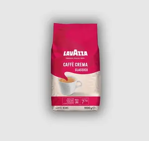 Lavazza, Caffe Crema Classico, Arabica & Robusta Kaffeebohnen, ideal für Espressomaschinen