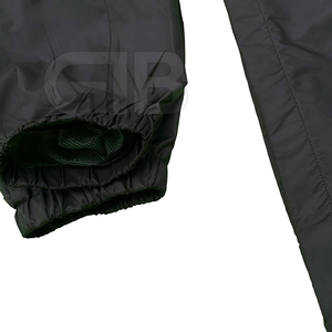 Logo personnalisé survêtement en nylon deux pièces ensemble respirant coupe-vent jogging costume pour hommes et femmes - Product Image 5