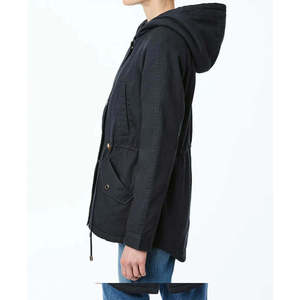 Giacca Anorak con Cappuccio in Grafite Taglia B per Ragazze, Collezione Junior - Product Image 3