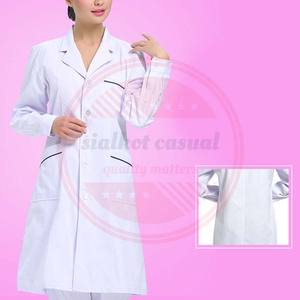 Vente en gros d'uniformes hospitaliers professionnels en coton polyester unisexe blouse de médecin et d'infirmière - Product Image 5