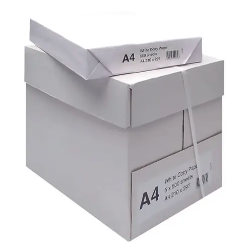 White Original Paperone A4 Paper 1 80 GSM / Copy Paper 80GSM for sale.